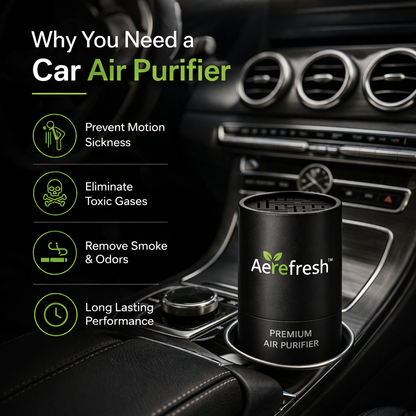 Aerefresh Natural Activated Carbon Air Purifier – Odor & Smoke Remover (No Electricity)